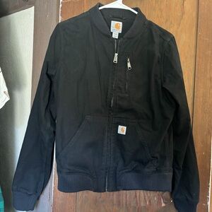 Carhartt Classic Black Zip-Up Jacket